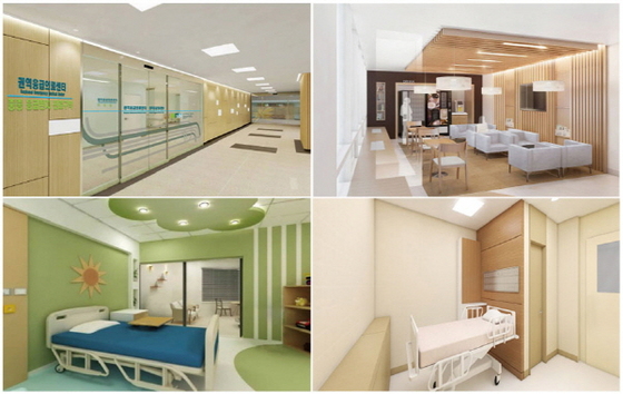 2016년 7월초 새롭게 오픈할 순천향대학교 부천병원 권역응급의료센터 실내 조감도