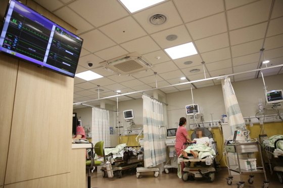 순천향대학교 부천병원 인천 권역응급의료센터(내부)