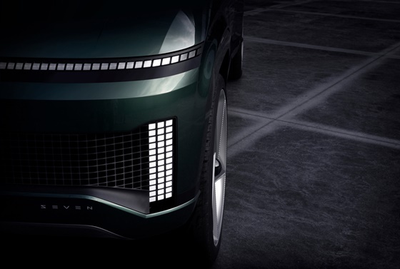 아이오닉 대형 SUV 콘셉트카 세븐 티저 이미지 (사진 = 현대차)