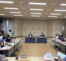 [NSP PHOTO]광양 중마동, 8월 1차 통장회의 개최