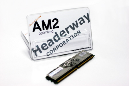 NSP통신-헤더웨이의 AM2전용 2GB PC4200 Z-크롬 메모리.