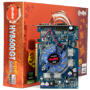 NSP통신-HDCP지원이 되는 이엠텍 HV 8600GT 찬란한 256MB 잘만.