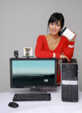 [NSP PHOTO]AMD 페넘 탑재 HP 파빌리온 m9000 PC