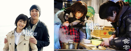 NSP통신-SBS 새 월화드라마 <식객>의 남녀주인공 김래원와 남상미.<사진제공=SBS>