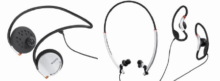 NSP통신-왼쪽부터 MDR-AS30G, MDR-AS100W, MDR-AS20J.