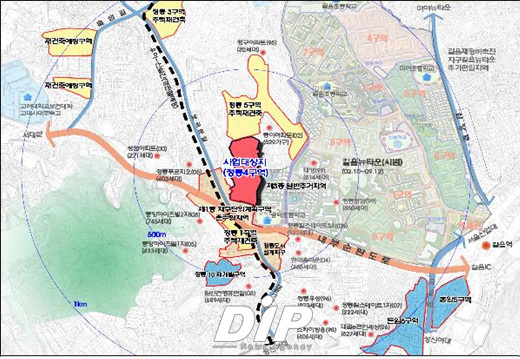 NSP통신-성북구 정릉4구역 위치도