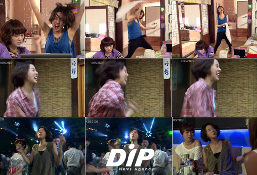 NSP통신-이청아의 수건·흔들·허수아비 3종 코믹댄스