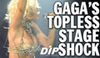 [NSP PHOTO]레이디 가가, 공연 도중 가슴 노출