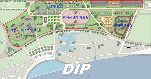 NSP통신-난지 자전거공원 조감도