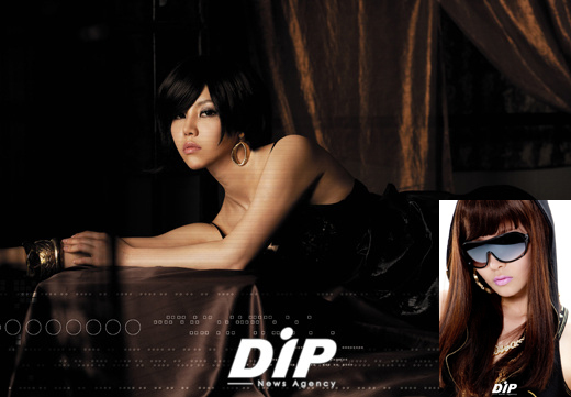 NSP통신-브아걸 미료와 러브컷츠로 활동중인 길미(우측 하단 작은 사진)