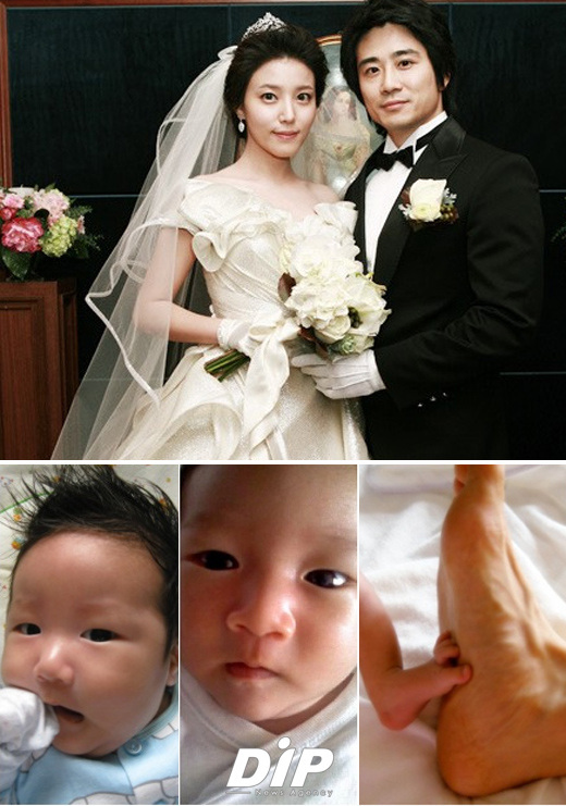 NSP통신-<출처=본웨딩(위)과 정시아 미니홈피(아래)>