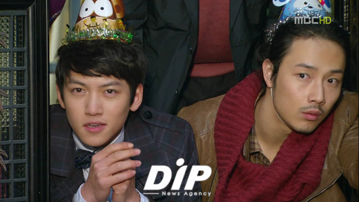 NSP통신-▲드라마 <히어로>에서 감초 열연하고 있는 지창욱(左)과 진성 <출처=MBC 화면캡처>