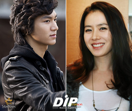 NSP통신-▲MBC 새 수목극 <개인의 취향>에서 연기호흡을 맞추게 된 이민호와 손에진<사진출처=이민호&손예진 공식사이트>