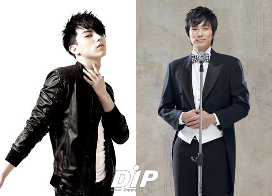 NSP통신-▲뮤지컬 루나틱 드림팀에 합류한 정희철(사진 左)과 김경록<사진제공=스타제국>