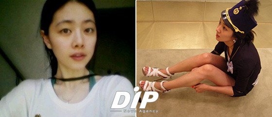 NSP통신-▲최근 몰라보게 마른 모습으로 팬들의 건강 우려를 낳고 있는 홍수아(사진 왼쪽)와 김빈우(오른쪽)<사진출처=홍수아&김빈우 미니홈피>