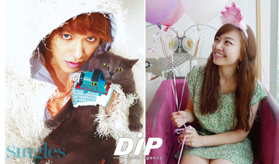 NSP통신-▲ 현재 교제중인 사이먼 디와 레이디 제인<사진제공 및 출처=싱글즈 & 레이디 제인 미니홈피>