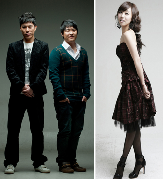 NSP통신-▲내달 싱글 앨범 발표로 가수데뷔하는 선우(사진 右)와 프로듀서 이트라이브<사진제공=해피페이스 엔터테인먼트>