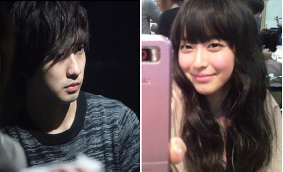 NSP통신-▲배우 류덕환(사진 왼쪽)과 애프터스쿨 전 멤버 유소영<사진출처=OCN 신의 퀴즈 스틸, 유소영 미니홈피>