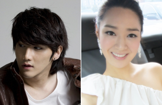 NSP통신-▲열애설에 휘말린 에반(사진 左)과 정소라<사진제공 및 출처=이바이엠엔터테인먼트, 정소라 미니홈피>