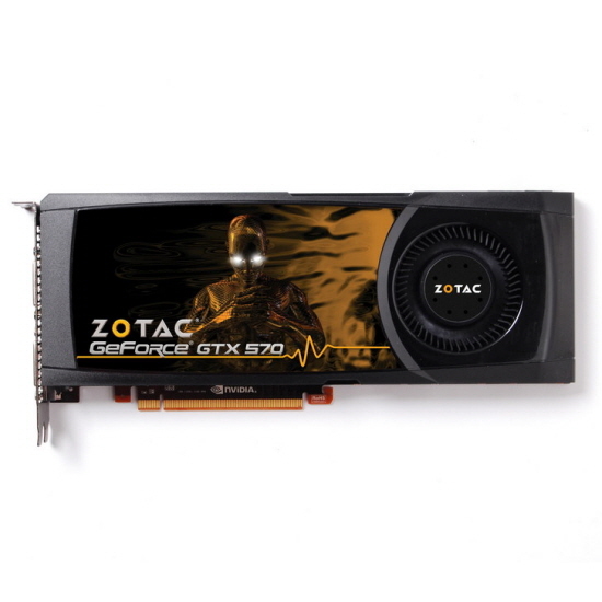 NSP통신-ZOTAC 지포스 GTX570 D5 1.2GB, 조택코리아 제공