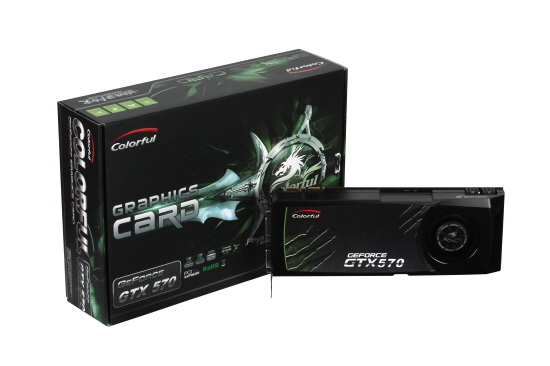 NSP통신-컬러풀 테크놀로지의 지포스 GTX 570 클래식 O.C D5 1.2GB. 컬러풀테크놀로지코리아 제공