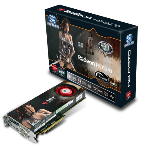 NSP통신-사파이어 라데온 HD6970 그래픽카드. 이엠텍아이엔씨 제공