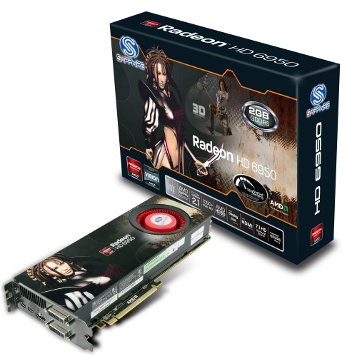 NSP통신-사파이어의 라데온 HD6950 그래픽카드. 이엠텍아이엔씨 제공