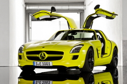 [NSP PHOTO]이게 바로 벤츠 슈퍼전기차 SLS AMG E-CELL