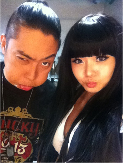 NSP통신-<사진=은지원, 길미 트위터 캡쳐>