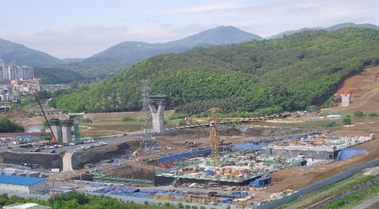 NSP통신-굴화하수처리시설 공사전경 <사진제공=울산시>