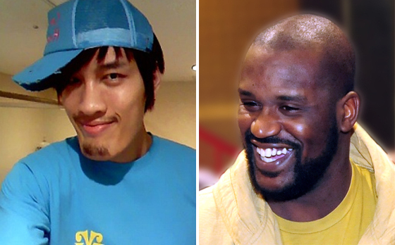 NSP통신-<사진=최홍만 마니홈피 & 샤킬 오닐 트위터>