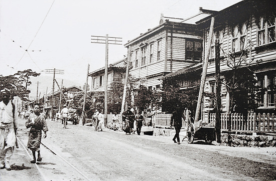 NSP통신-1920년대 부산시가지 모습.<사진제공=한국해양대 국제해양문제연구소>