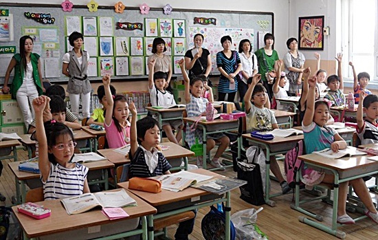 NSP통신-학교 공개의 날 행사를 진행 중인 죽전초. <사진제공=죽전초등학교>