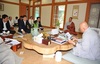 [NSP PHOTO]울산중구, 도로개설 협의 통도사 방문