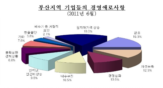 NSP통신-부산지역 기업들의 가장 큰 경영애로 사항인 \\