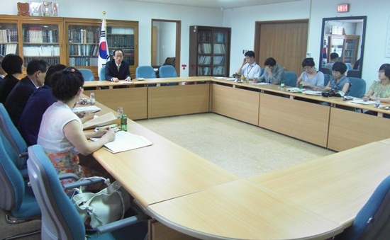 NSP통신-2011 농어촌 연중돌봄학교 컨설팅 및 모니터링 협의회 개최. <사진제공=청송교육지원청>