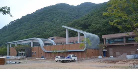 NSP통신-충익사 의병유물전시관 공사 현장.<사진제공=의령군>