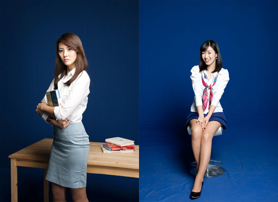 NSP통신-▲ 엄친딸 강사로 화제를 모으고 있는 크리스틴(사진 左)과 양영정(右)<사진=iHQ>