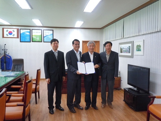 NSP통신-통행시설개선사업 공동추진협약식.<사진제공=K-water 부산권관리단>