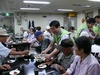 [NSP PHOTO]남부산우체국, 독거노인 200명 무료점심 접대 행사