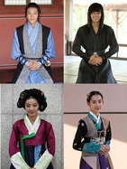 [NSP PHOTO]무사 백동수 주역 4인방 풍요와 행복 가득한 추석 맞으세요