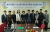 [NSP PHOTO]경상대-중국향주예술학교, 학생교류협정 체결