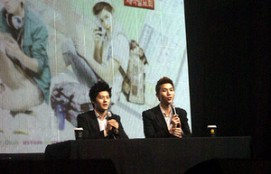 [NSP PHOTO]동준&케빈 참여 STAR DATE with ZE:A in BRAZIL 제작발표회 개최