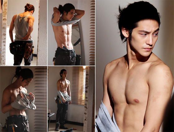 [NSP PHOTO]김범, 무보정 탄탄복근 공개 여심 술렁