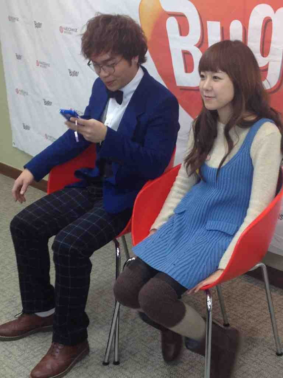 [NSP PHOTO]폭풍감량 김지수, 홍대여신 타루와 귀요미 인증샷