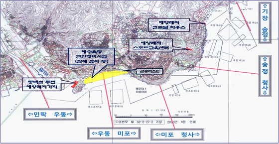 NSP통신-해운대 해수욕장 인근 개발계획도 (부산시 제공)