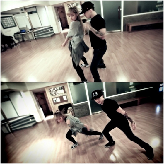 [NSP PHOTO]박재범, 백댄서와 후끈 커플댄스 화제