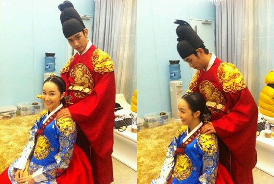 [NSP PHOTO]해품달 김수현-김민서 우리 진짜로는 앙숙아닌 절친 사이