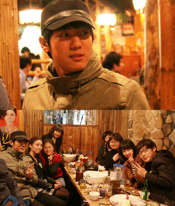 [NSP PHOTO]서준영, 팬 약속 위해 즉석 뒤풀이 마련