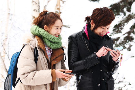 [NSP PHOTO]장근석-윤아, 日 홋카이도 사랑비로 흠뻑 적셔